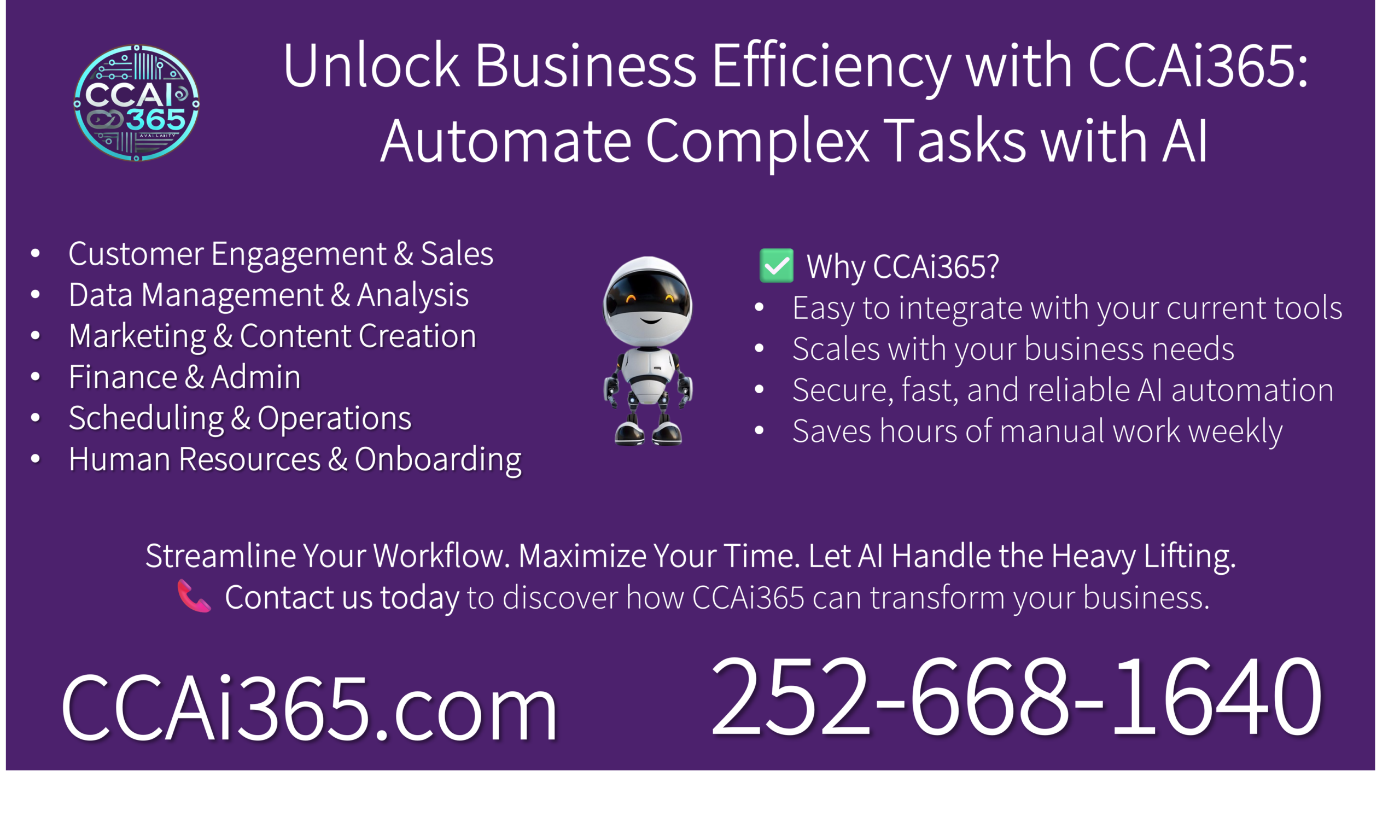CCAi365 Flyer CCAi365