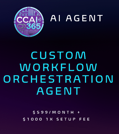 Ai Agent | Custom Workflow Orchestration Agent 1 Custom Workflow